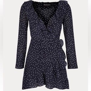 Réalisation Par - The Alexandra Dress in Navy Star